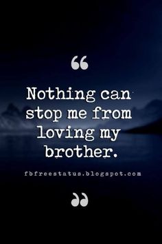 Love My Brother Quotes, Brother And Sister Quotes, Little Brother Quotes