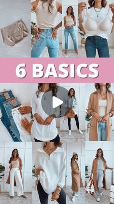 Abby Adamchak on Instagram: "⭐️6 Must Have Basics You Definitely Need 

✨Like and C0mment ‘BEST BASICS’ to shop and I’ll send you a message. IG will only allow you to receive the message if you follow me 

✨Links are also in my profile under Amazon Store Front ➡️ November Post 

#basics #tshirt #jeans #jeanslovers #stretchyjeans #amazonmusthaves #amazonfinds #amazonfashion" Lakeside House, Short Girl Fashion, Amazon Basics, Amazon Buy, Outfit Formulas, Fashion Hacks, Fashion Hacks Clothes