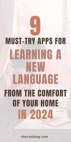 9 must try apps for learning a new language from the comfort of your home in 2024 Learn A New Language, Favorite Apps