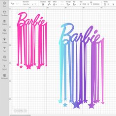 an image of some type of text on a sheet of paper with the word barbie in it