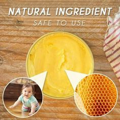 the ingredients to use for baby's face and body are shown in this advertisement