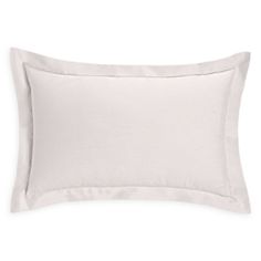 a white pillow on a white background