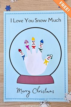 Looking for a fun Christmas art activity? This handprint snowman craft is perfect for preschoolers! Grab the free printable template and create a keepsake that will last for years! Snowman Handprint, Handprint Snowman, Snowman Craft For Kids, Snowman Crafts Preschool, Handprint Art Kids, Handprint Christmas, Free Printable Crafts, Snowman Craft