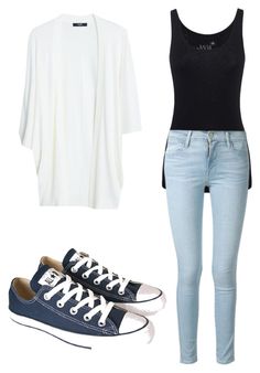 "Untitled #182" by elizabethduff ❤ liked on Polyvore featuring Juvia, Frame Denim, MANGO and Converse Spring Polyvore, Random Oc, Lima Ohio, Art Random, Random Drawings, Outfits Polyvore, Causal Outfits, Fashion Attire