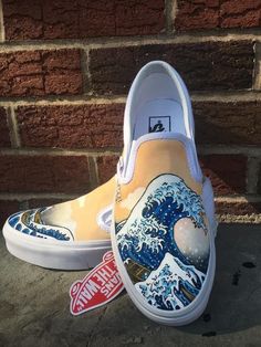 Vans Ideas, Shoe Painting Ideas, Painted Shoes Diy, Vans Custom