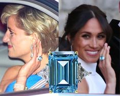 Meghan Markle Wedding Ring, Diana Aquamarine Ring, Engagement Rings Uk, Royal Diamond, Meghan Markle Wedding