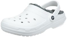 PRICES MAY VARY. WARM AND FUZZY FEELINGS INSIDE: Designed with function and warmth in mind, the soft and lined Crocs for men and women are great as a slipper but also perfect for running errands. CLASSIC LINED FIT: Cozy clogs with a toasty lined fuzz are the Crocs women and men need to keep the feeling going all season. Traditional heel straps give you a secure, snug fit for step in and go comfort. WHAT SIZE SHOULD I BUY?: These shoes offer a roomy fit and we recommend ordering a size up to the Crocs For Men, Lined Crocs, Crocs Slippers, White Crocs, Expensive Shoes, Winter Comfort, Crocs Clogs, Crocs Classic Clogs, Fuzzy Slippers