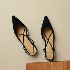 Slingback Shoes, Girly Shoes, Block Heels, Heel Height, High Heels, Heels, Leather