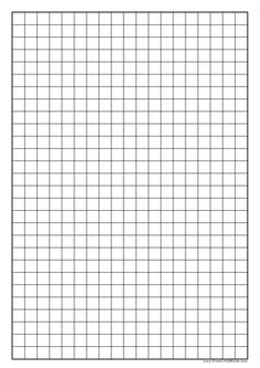 a graph paper with squares and lines in the middle, on top of each other