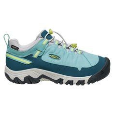 Updated to fit better  last longer and go farther than ever before  the KEEN Targhee IV Low Waterproof hiking shoes for big kids offer the comfort  protection and durability that young explorers need. Sporty Scratch-resistant Hiking Sneakers, Green Sporty Walking Shoes For Outdoor Activities, Green Walking Shoes For Outdoor Activities, Breathable Green Walking Shoes For Outdoor Activities, Green Low-top Waterproof Boots For Outdoor Activities, Sporty Green Walking Shoes For Outdoor Activities, Green Low-top Waterproof Boots For Outdoor, Green Low-top Sporty Waterproof Boots, Sporty Green Low-top Waterproof Boots