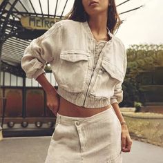 45072428990686|45072429023454|45072429056222|45072429088990 Casual Cropped Jacket With Stand Collar, Beige Casual Cropped Jacket With Pockets, Beige Long Sleeve Cropped Casual Jacket, Casual Long Sleeve Cropped Jacket In Beige, Casual Beige Long Sleeve Cropped Jacket, Versatile Beige Outerwear With Pockets, Short Jackets, Workout Shorts Women, Zipper Shorts