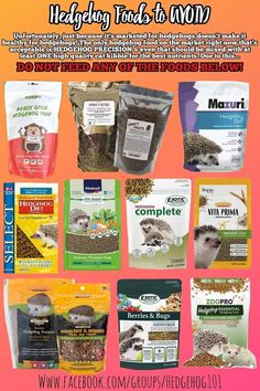 the flyer for an animal food sale with pictures of animals and their products on it