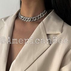 Comes With Cubic Zirconia, Which Is Totally Clean And Transparent, Similar Shining With Real Diamondsthis Shimmering Women Necklace With Big Bling, It’s Sparkly And Shiny Looks Super Expensive Too. Size:Chain Length Is 14 Inches, Chain That Can Suitable For More People Wear, Chain The Weight Of This Necklace Is 65g Silver Chain Link Jewelry For Wedding, Glamorous Silver Rhinestone Necklace With Diamond Accents, Trendy Silver Iced Out Jewelry, Trendy Diamond Bling Jewelry, Trendy Bling Necklace With Cubic Zirconia, Trendy Bling Cubic Zirconia Necklace, Trendy Diamond Jewelry With Bling, Trendy Cubic Zirconia Bling Necklaces, Diamond White Rhinestone Necklace With Diamond Accents