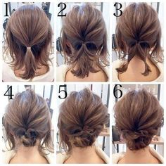 Easy Updos For Medium Hair, Up Dos For Medium Hair, Medium Short Hair, Girl Braids, Summer Hairstyles For Medium Hair, Short Wedding Hair