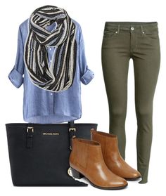 "young teacher outfit #5" by womack470 on Polyvore featuring Michael Kors, H&M, Avenue and Warehouse Young Teacher Outfits, Olive Pants, Teaching Outfits, Teacher Outfit, Mode Casual, Teacher Outfits, Green Pants, Womens Fashion For Work