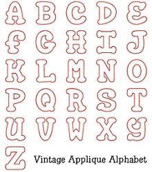 the alphabet is made up of letters and numbers, all in one line to make it look