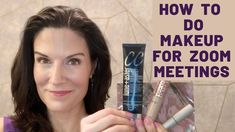 Makeup For Zoom Meetings, Makeup Cc, Video Tips, How To Do Makeup, No Makeup, Make Me Up, Beauty Body, Health And Fitness Tips, 10 Minute