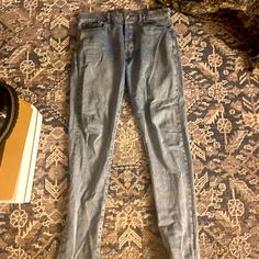 Grabbed This Piece A Pretty Long Time Ago And Has Got A Bunch Of Wear. These Are The Casual Stacked Light Blue Chrome Hearts Jeans. Outgrew The Waist So I’m Willing To Negotiate The Price On These. No Trades Please And Thank You! #Chromehearts #Mattyboy #Designer Chrome Of Hearts Jeans, Chrome Hearts Jeans, Light Blue Chrome, Blue Chrome, Please And Thank You, Denim Color, Chrome Hearts, Long Time Ago, Colored Denim