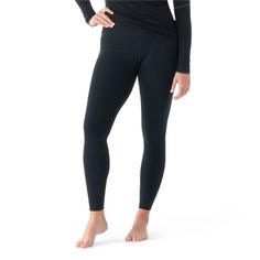 Our Women's Intraknit Merino Blend Thermal Leggings are here to elevate all your high-intensity activities. Made with our Intraknit™ technology for enhanced insulation and ventilation to amplify movement and featuring a flattering high-rise waist, you'll never want to break a sweat in another legging again. | Smartwool Women's Intraknit™ Merino Thermal Leggings in Black | Size: XL Wool Leggings, Thermal Leggings, Germany And Italy, Insulation, Womens Bottoms, High Rise, Socks, Leggings, Wool