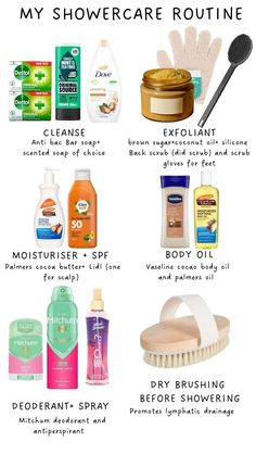 Body Care For Dry Skin, Body Smell Good Hacks, Dry Body Skin, Haut Routine, Skin Care Basics, Basic Skin Care Routine, Shower Skin Care, Hygiene Routine