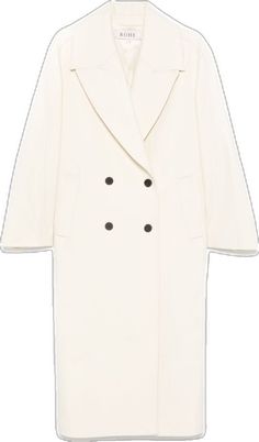 Coat White, Wardrobe Edit, Yoko London, Iconic Bags, Double Breasted Coat, Exclusive Fashion, Ballet Flat Shoes, Ski Wear, Lady Dior