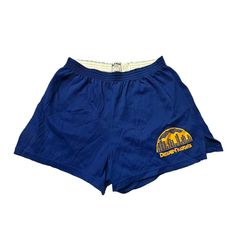 Thanks for viewing our item! Please view all photos for condition! Please message us with any questions prior to purchasing or making an offer! NO RETURNS! Items will be shipped within 3 business days unless noted otherwise! Check us out online at Yesterday's Fits! Vintage Blue Sports Shorts, Denver Nuggets, Basketball Shorts, Short Outfits, Blue Yellow, Denver, Las Vegas, Nba, Basketball