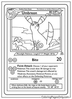 the pokemon card is shown in black and white