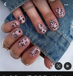 Graffiti Nails, Fake Nails Long, Manicure Colors, Nail Patterns, Stick On Nails, Girls Nails, False Nail, Nail Supply