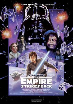 star wars the empire strikes back poster