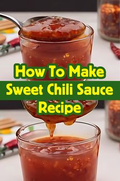 how to make sweet chili sauce recipe