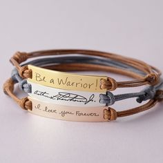 "This handwriting bracelet is best with an engraved signature or a short message in your loved one's personal handwriting on both sides of the bar. Any language, symbol, drawing can be done. ► PRODUCT INFOR ♥ The bar measures approx. 1 1/2\" (40mm) in length and 3/8\" (8mm) in width. ♥ Word limits 4-5 words/side ♥ The engraving is deeply etched, not printed on the piece so that it lasts for everyday wearing. ♥ By default, silver items comes with BLACK engraving and gold-plated item comes with CL Adjustable Engraved Name Bracelet For Friendship, Adjustable Name Bracelet With Engraved Text As Gift, Adjustable Signature Name Bracelet As Gift, Adjustable Signature Name Bracelet For Gift, Inspirational Engraved Adjustable Name Bracelet, Inspirational Engraved Name Bracelet, Adjustable, Meaningful Adjustable Bracelets With Engraved Text, Loss Of Daughter, Memorial Christmas Gift