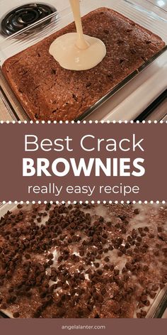 Brownies Decorados, Cake Like Brownies, Angela Lanter, Authentic Mexican Recipes, Best Brownie Recipe, Favorite Dessert Recipes, Best Brownies