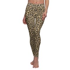 Please Note: Our shop Return policy accepts returns - except items listed and/or described as 'custom'. Leggings Pattern. Leggings Women.    Super soft, stretchy, and comfortable leopard print, animal print yoga leggings.  Grabs these to make sure your next yoga session is the best one ever! Crisp imagery, vibrant colors and a soft touch - these skinny-fit leggings are perfect for any casual occasion in life.   .: 95% Polyester brushed suede 5% Spandex .: Skinny fit .: Tagless .: White thread co Printed Yoga Leggings, Pattern Leggings, Custom Leggings, Legging Outfits, Leggings Women, Womens Leggings, Leggings Pattern, Floral Leggings, Print Leggings