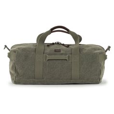 Casual Canvas-lined Duffle Bag For Everyday Use, Rectangular Canvas Duffle Bag With Adjustable Strap, Brown Waxed Canvas Rectangular Duffle Bag, High-end Waxed Canvas Duffle Bag With Canvas Lining, Leather Duffle Bag With Zipper Pocket, Rectangular, Antique Plates, Military Outfit, Think Tank, Back Road