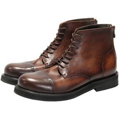 British Style Retro Outdoor Workwear Boots Motorcycle Boots Hand-Brushed Men's Boots Leather Surface Black-38 Brown Plain Toe Martin Boots For Fall, Casual Brown Business Lace-up Boots, Casual Brown Lace-up Boots For Business, Brown Business Martin Boots With Plain Toe, Brown Rugged Chukka Boots For Winter, Brown Business Boots For Winter, Brown Winter Boots For Business, Brown Chelsea Boots For Business In Winter, Brown Ankle Boots For Winter