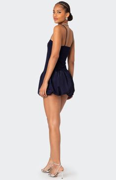 Online only!   PRODUCT INFO 
Mini dress

Adjustable straps

Bubble skirt

Ribbed fabric

Polyester, Spandex

Model wears size S

Model height is 5'11

Item care: Wash with similar color Visionary Fashion, Bubble Skirt, Swimwear Dress, Skirt Mini, Ribbed Fabric, S Models, Model Height, Pacsun, Set Dress