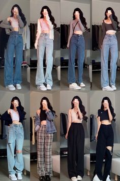 Simple Style Outfits, Korean Outfit Street Styles, Casual College Outfits, Korean Casual Outfits, Everyday Fashion Outfits, Casual Day Outfits, Korean Girl Fashion, Easy Trendy Outfits, Simple Trendy Outfits