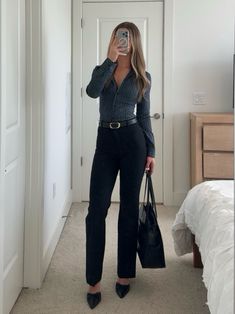 Shop Theroux Long Sleeve Top Navy … and other curated products on LTK, the easiest way to shop everything from your favorite creators. Cosmetology Outfits, Corporate Girl, Hr Manager, Casual Work Outfits Women, Church Fits, Fashionable Work Outfit, Work Fits