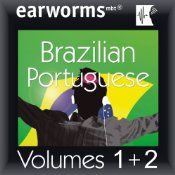 earworms brazilian portuguese vol 1 + 2 audio book for listening to headphones