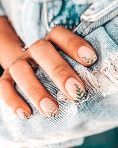 Easy Nails, Smink Inspiration, Minimal Nails, Her Nails, Nailed It, Manicure Y Pedicure, Dream Nails, Pretty Acrylic Nails, Floral Nails