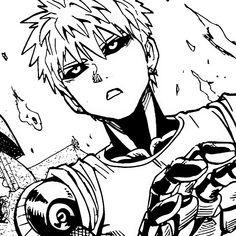 Opm Genos Manga, Genos One Punch Man, One Punch Man Manga, Man Icon, Manga Icon