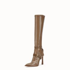 Handcrafted US sizing. Fits true to size. Heel Height: 4" / 100 mm approx Product measurements were taken using size 8. Please note that measurements may vary by size. Boots For Work, Club Dancing, Fendi Boots, Boots Code, Dancing Club, Boots Chunky, Club Music, Fall Boots, High Heel Boots Knee