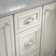 an image of a kitchen with white cabinets