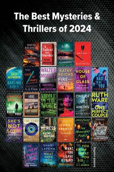 the best mystery and thrillers of 2012 by various authors, including one in front