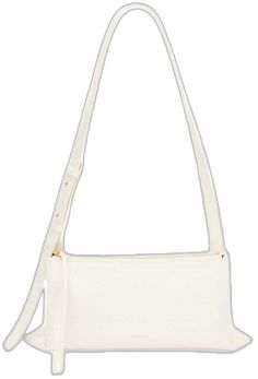 Jil Sander, White Bag, Sanders, Shoulder Bag, White