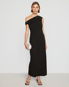 Our latest design-forward take on the essential maxi dress — Iryna features a flattering off-shoulder neckline that can be worn multiple ways. Cut from a soft-yet-substantial jersey, we love to wear this piece to make a chic statement for any upcoming events. See below for our general Size Guide and available measurements Made of 48% modal, 42% cotton, and 10% spandex Machine wash cold and lay flat to dry Off-shoulder Maxi Dress For Evening, Sleek Maxi Dress With Asymmetrical Neckline For Gala, Sleek One-shoulder Maxi Dress For Cocktail, Sleek One-shoulder Cocktail Maxi Dress, Sleek One Shoulder Cocktail Maxi Dress, Sleek Gala Maxi Dress With Asymmetrical Neckline, Summer Maxi Dress With Asymmetrical Neckline For Dinner, Summer Dinner Maxi Dress With Asymmetrical Neckline, Chic One-shoulder Maxi Dress For Dinner