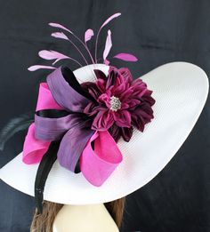 Kentucky Derby Party Hats, Kentucky Derby Women, Derby Hats Diy Ideas, Kentucky Derby Hats Diy, Derby Hats Diy, Ascot Style, Art Hats, Church Suits And Hats