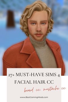 I recently checked out this blog post and it was exactly what I needed! For ages, I’ve been hunting for the right Sims 4 facial hair CC to give my Sims that extra bit of personality. It seemed like every time I thought I found a good Sims 4 beard CC or Sims 4 mustache CC, it either didn’t match the style I wanted or was too hard to find.

This roundup has an amazing selection of facial hair options, from stylish beards to quirky mustaches, all in one place. The variety and quality are top-notch! Now, my male Sims look more unique and interesting, and I didn't have to spend hours searching. Sims 4 Mustache Cc, Sims 4 Mustache, Beard Cc Sims 4, Sims 4 Cc Facial Hair, Sims 4 Beard Cc, Sims 4 Facial Hair Cc, Sims 4 Beard, Stylish Beards, Curly Beard