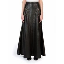 Ladies Long Slim fit Genuine Soft Lambskin Black Leather Skirt Real Leather Skirt, Black Flare Skirt, Long Leather Skirt, Slim Fit Skirts, Trendy Skirts, Full Length Skirts, Black Leather Skirts, Black Flare, Body Con Skirt