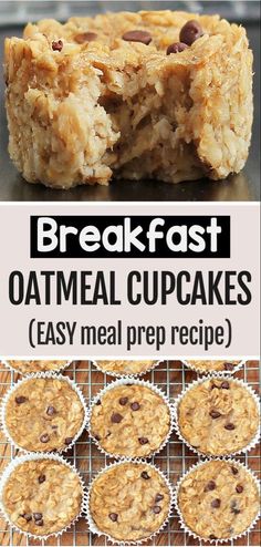 breakfast oatmeal cupcakes to go recipe